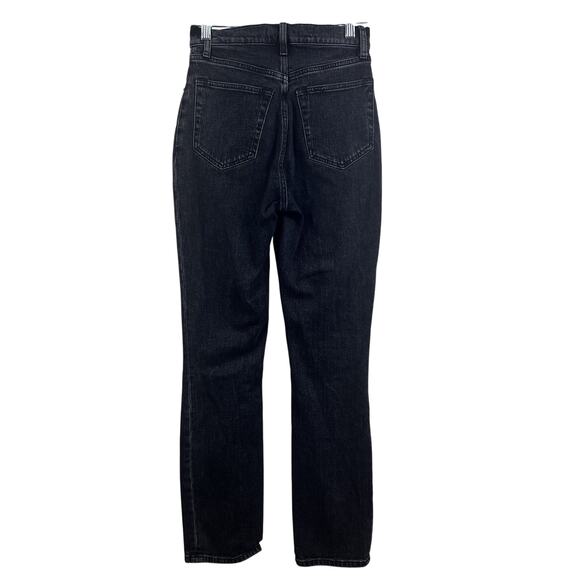 Abercrombie & Fitch The 90s Slim Straight Ultra High Rise Jeans Curve Love 25 S - Picture 5 of 10